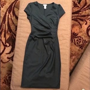 ModCloth Dark green sheath dress